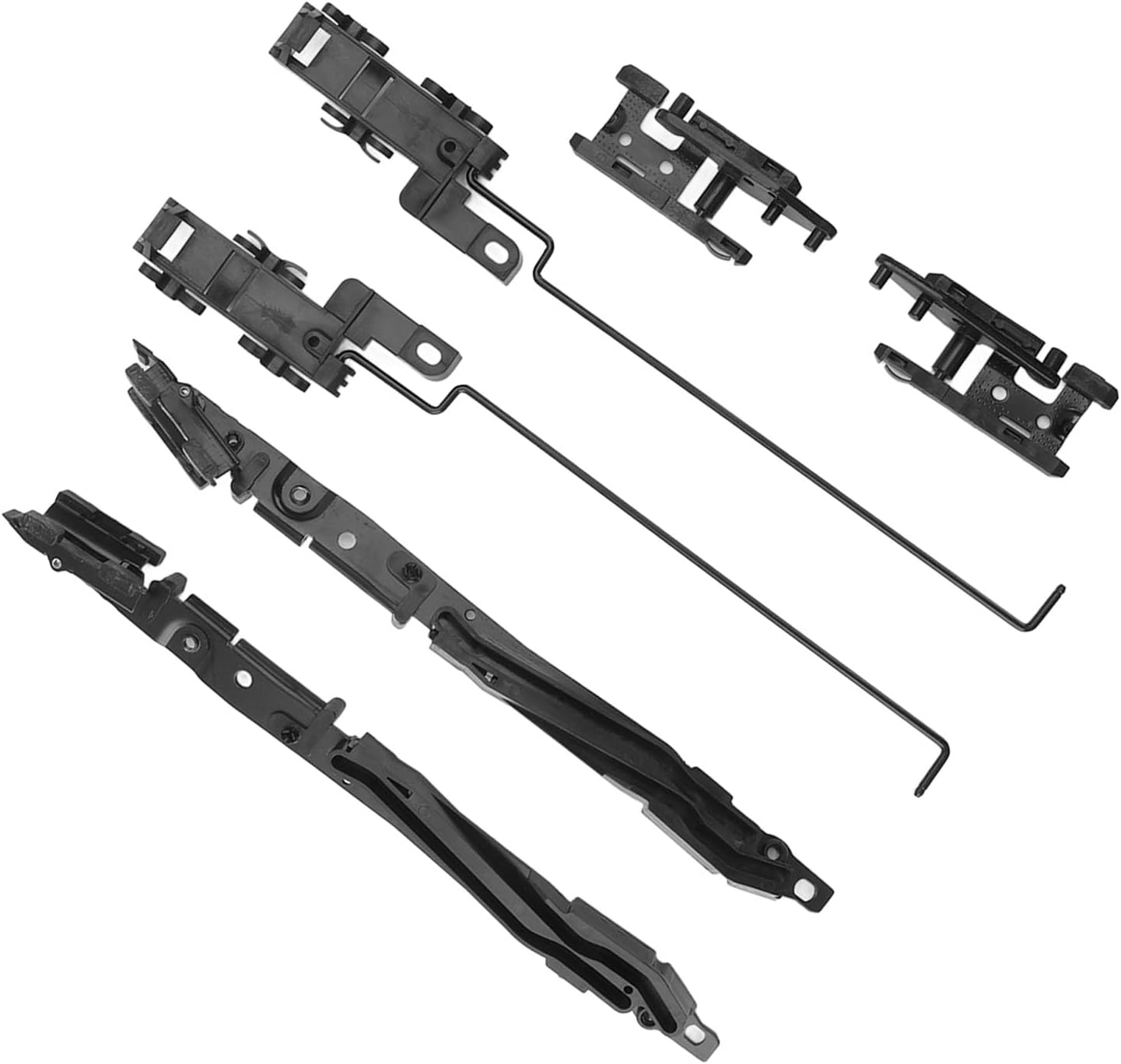 Sunroof Track Repair Kit Metal High Reliability, Fit for F 450 Super Duty 2005 to 2016, Expedition 2000 to 2017, Navigator 2000 to 2017, Mark LT 2006 to 2008, Replaces OE