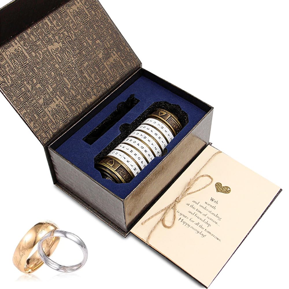 Sarini Código Da Vinci Mini Cryptex para Navidad Día de San Valentín Los  Regalos de cumpleaños más interesantes para Novios y Novias Rompecabezas de  Bloqueo : Amazon.es: Juguetes y juegos