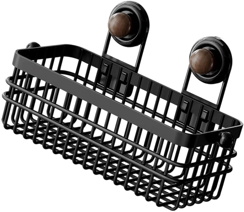 Bathroom Organizers Basket Suction Cup Design For Cosmetics And Supplies