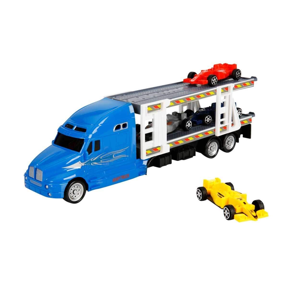 Maxx Wheels 1/48 Transporter 2 Katli 4 Araçli 30Cm.Fr.3R.