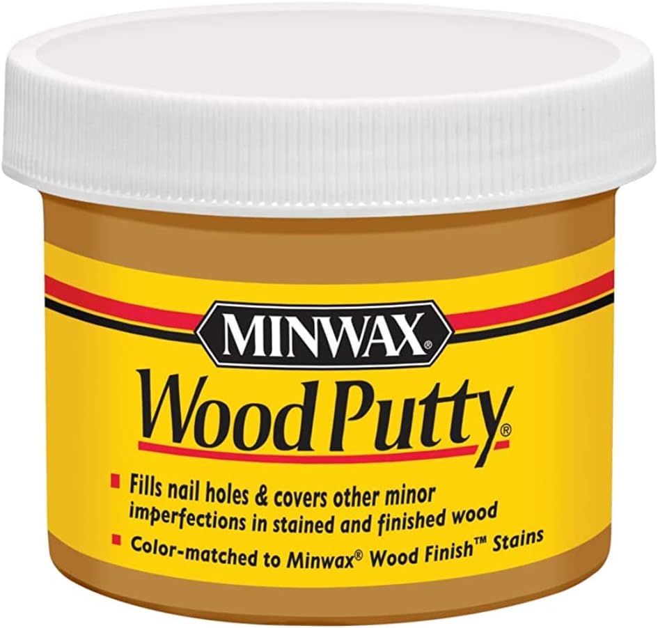 3.8 oz Minwax 930 Early American Wood Putty OilBased NonHardening