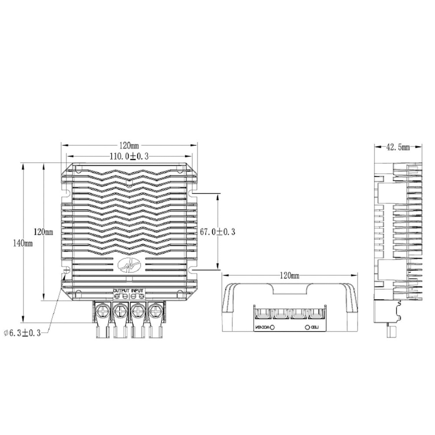 IAF05020A006V-003-R, Non-Isolated DC/DC Converters 2.4-5.5 20A SMT EPC .6-3.63Vout NegLogic