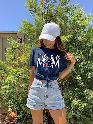 Volleyball T-Shirt Women Volleyball Mom Shirts Game Day Shirt Game Day Graphic Shirts3