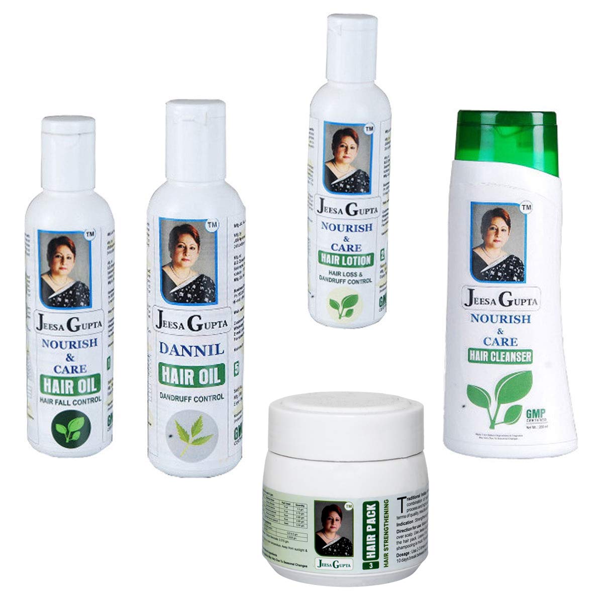 Jeesa Gupta Hair Fall Control And Dandruff Control Best Combination Package