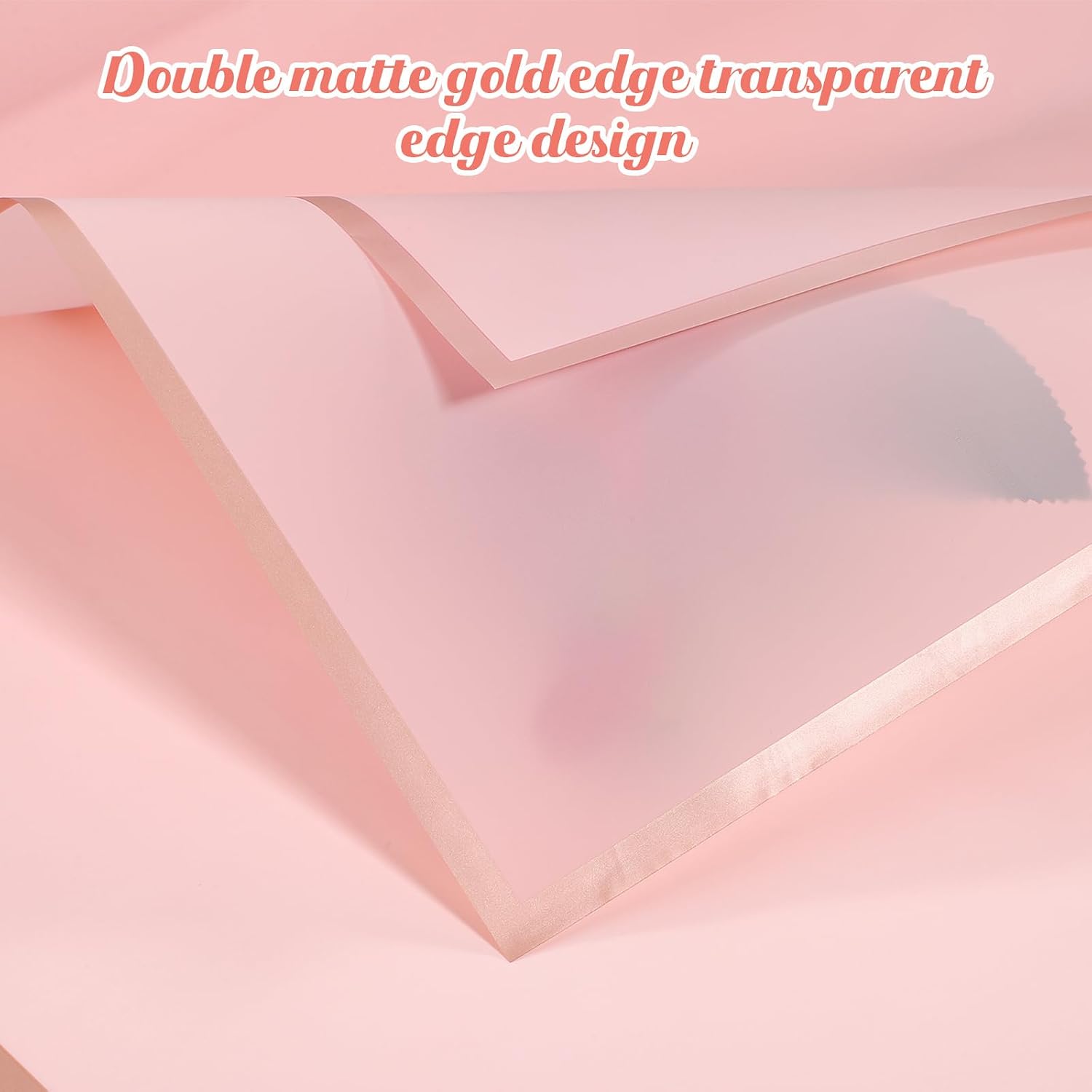 Operitacx 60 Sheets Bouquet Wrapping Paper, Waterproof Wrapping Paper, Floral for DIY Crafts Packaging Christmas Valentine's Day Birthday Anniversary Bouquet Packaging