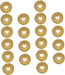 TEHAUX 100 Unidades De Fichário De Buraco De Cogumelo Discos De Encadernação De Livro De Coração Fichários De 1 Polegada Fichário De 3 Argolas Fichário De 3 Argolas De 1 Polegada