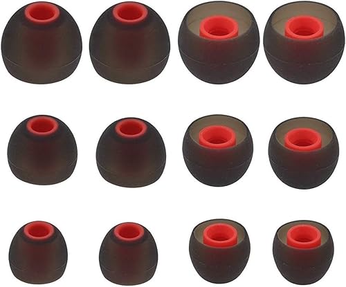 Auriculares de silicona de repuesto para auriculares Senso, Otium, Hussar Bluetooth, 6 pares, SML