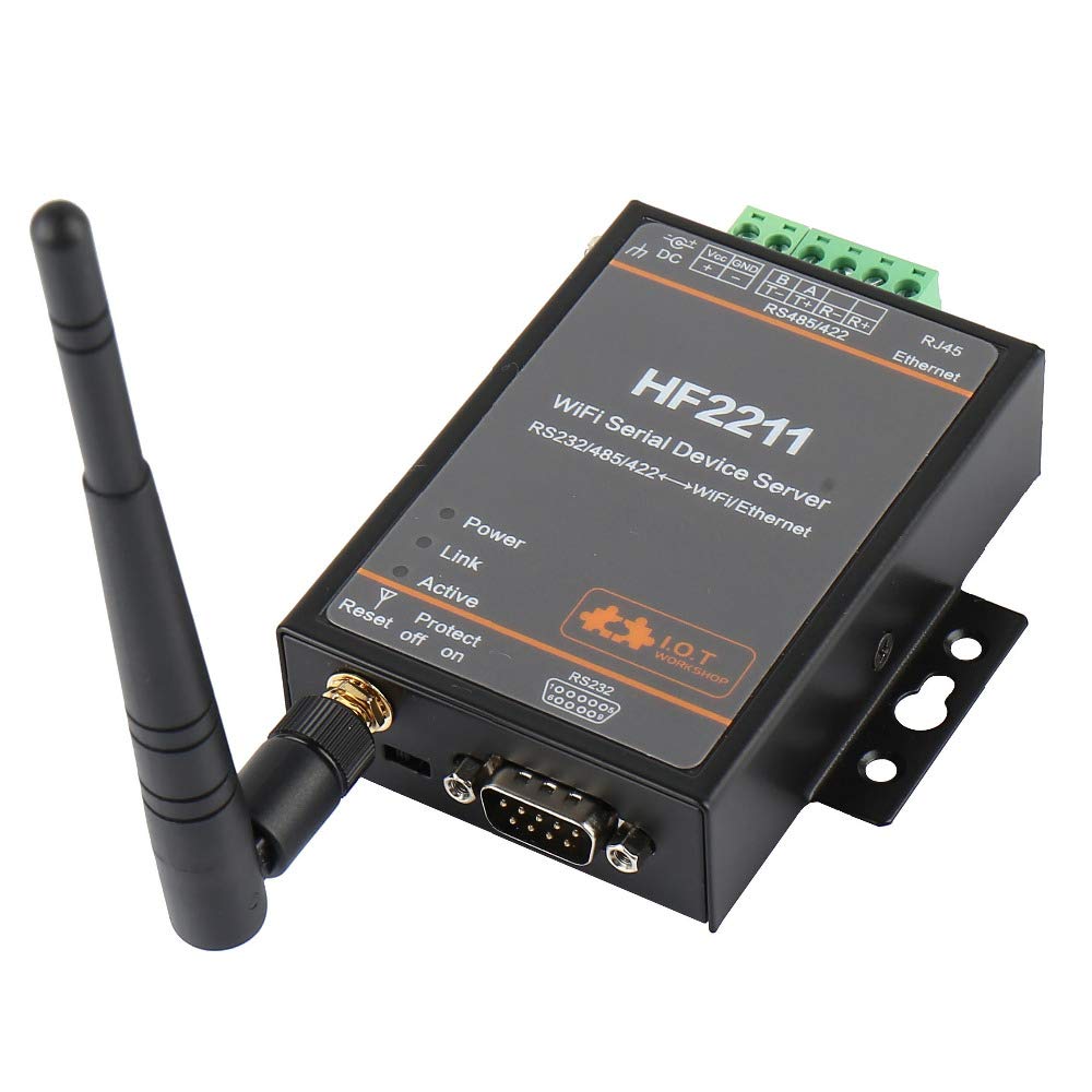 Industrial Modbus Serial RS232 RS485 RS422 do WiFi Ethernet Konwerter Urządzenia TCP IP Telnet Modbus 4M Flash