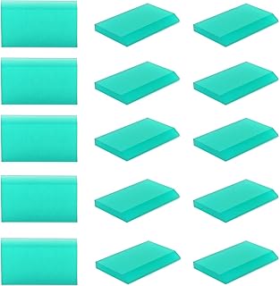 qoupln 15 Pack Mini Squeegees Screen Stencil Printing Squeegee Silk Printing Squeegees Rubber Screen Printing Squeegees Chalk Paste Transfer Squeegees for Transfer Chalk Paint Stencil Ink