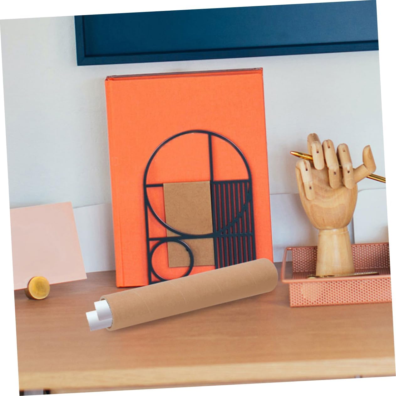 ULTECHNOVO 2pcs Heavy Duty Poster Tubes for Secure Storage Shipping with End Caps for Art Prints Graphics and Posters Mailing for Transport