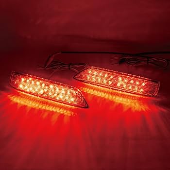 ディア工房　新型デリカD５用　純正加工リフレクター スモール&ブレーキ連動 Amazon | 純正加工LEDリフレクター（無段階減光調整機能+