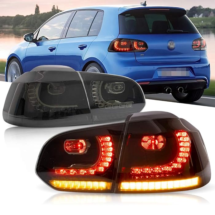 Buy Full LED Rear Light Assembly for GOLF 6 MK6 GTI GTD R Tail Light