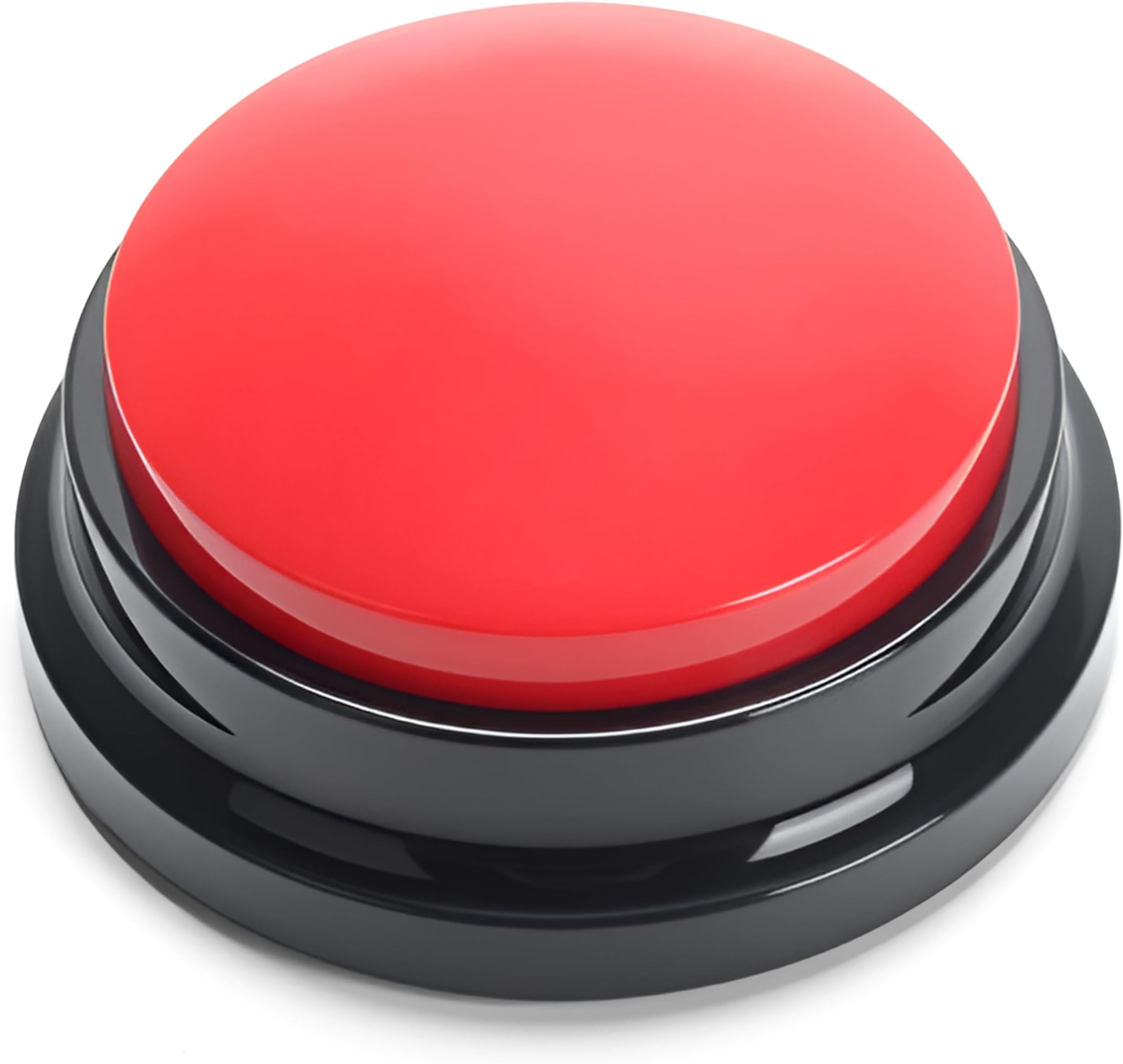 Recordable Button, 1Pcs Red Talking Button for Dogs, 30 Second Record Buttons for Dogs to Communicate, Pets Training