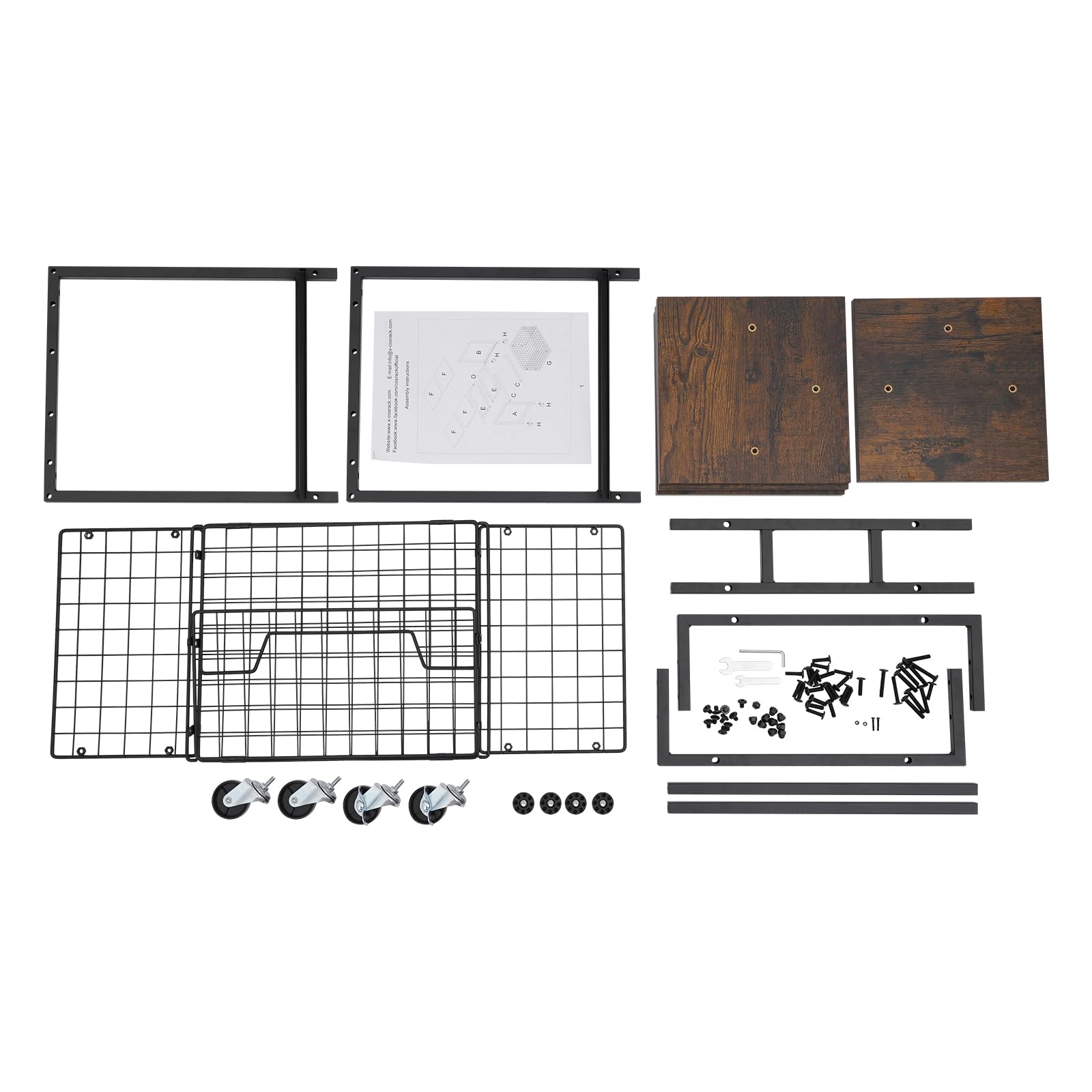 Mini soporte para nevera portátil resistente con ruedas y cesta de almacenamiento extensible, para hogar, oficina o dormitorio, hasta 150 kg (50 x 50 x 44,2 cm)