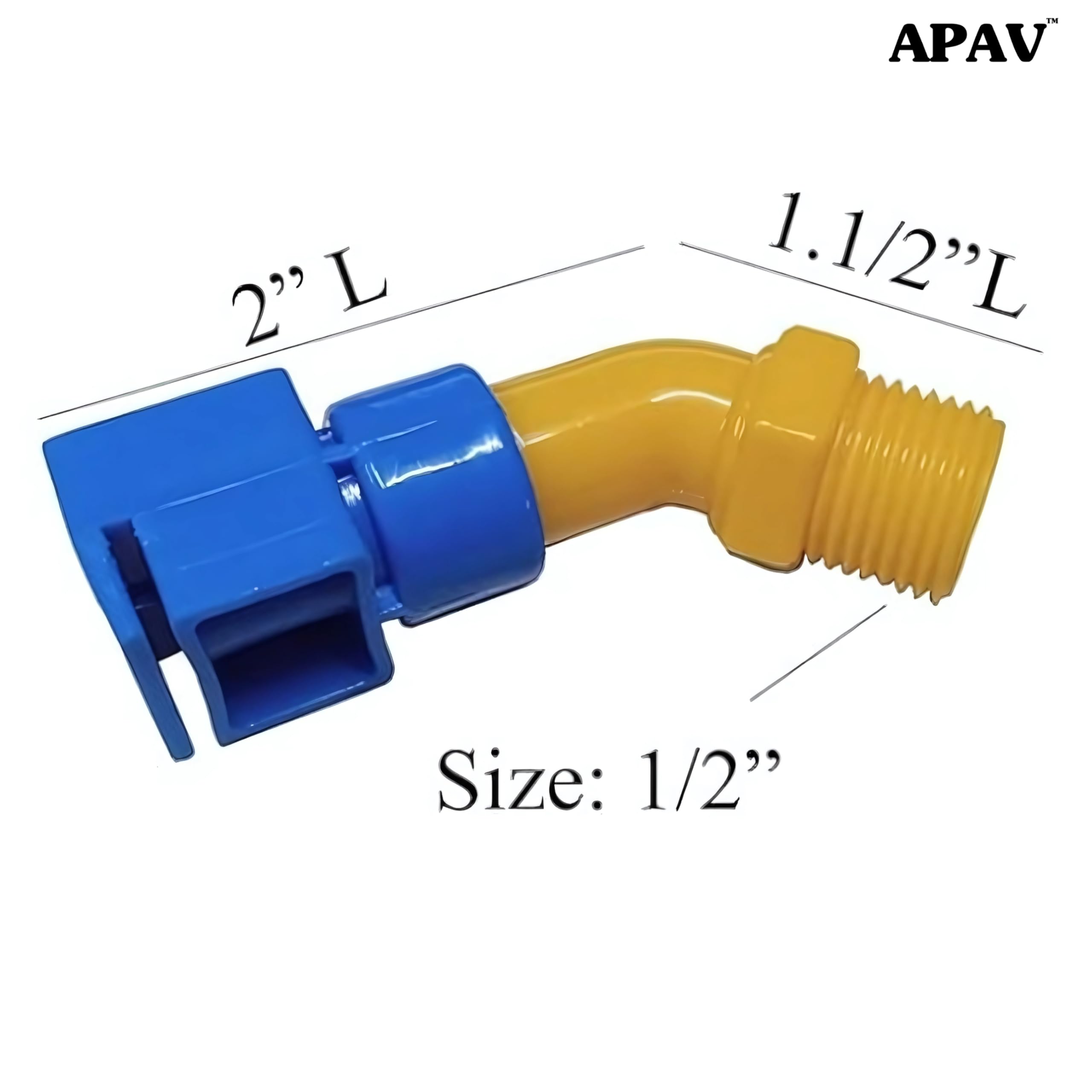 APAV Solar Panel Cleaning Sprinkler Shower – 1/2 Inch Standard Size, High-Pressure Nozzle, Durable & Efficient Water Spray for Optimal Solar Panel Cleaning (Pack of 25) - Image 2 thumbnail