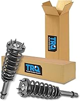 Vista 133 de TRQ - Conjunto de puntal delantero y resorte helicoidal (lados del conductor y del pasajero), para auto
