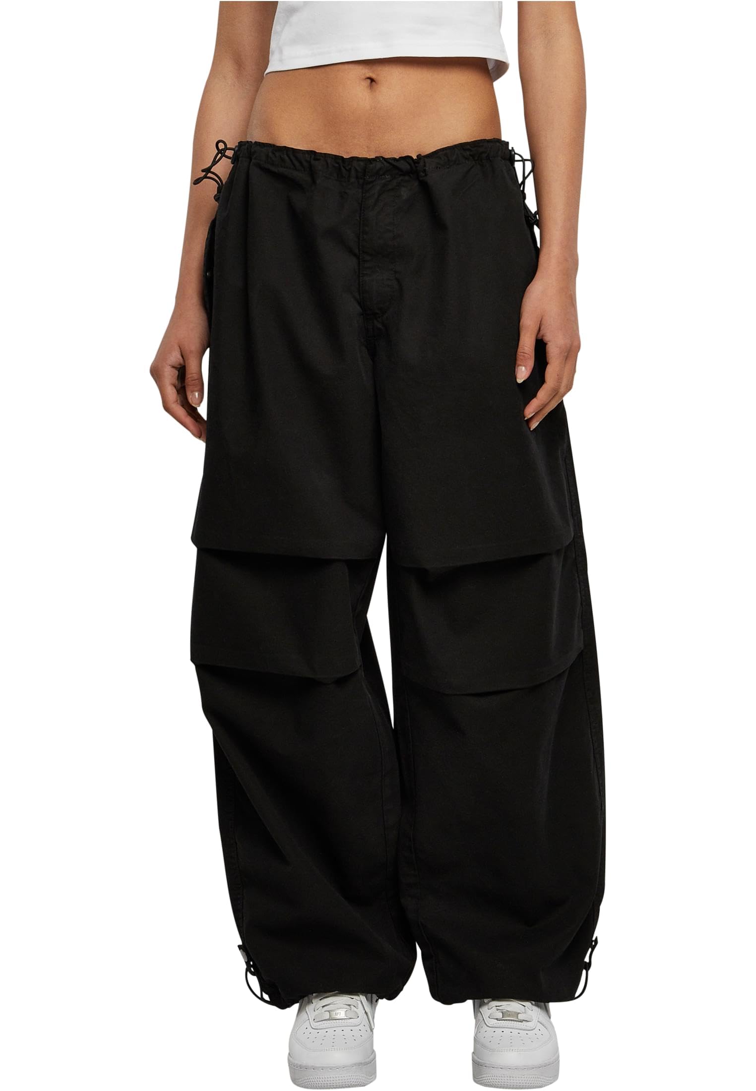 Urban Classics Tb6101-ladies Cotton Parachute Pants - Spodnie Kobiety