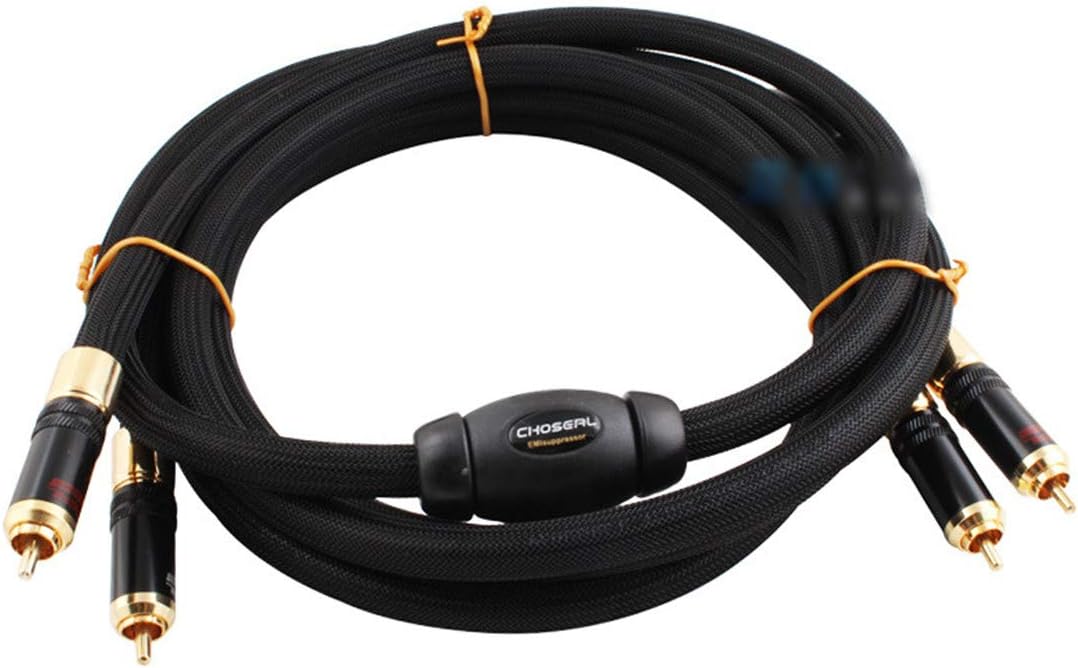 Choseal AB-5408 Hi-Fi Super AV Cable 6N OCC 24K Gold-Plated Digital Coaxial Cable