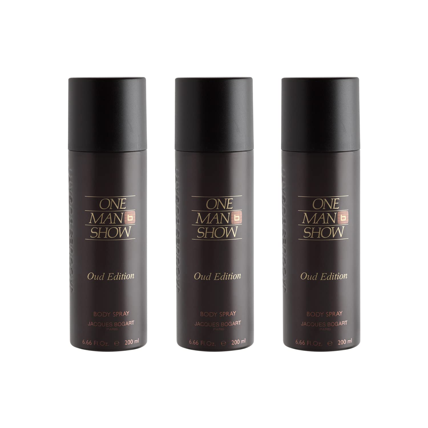 Jacques Bogart One Man Show Oud Deodorant Spray 200ml (Pack of 3)-picture-26