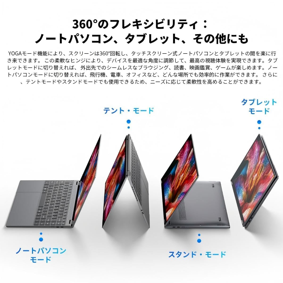 Amazon.co.jp: CHUWI Laptop Windows 11Celeron N100 2 in 1 Laptop 