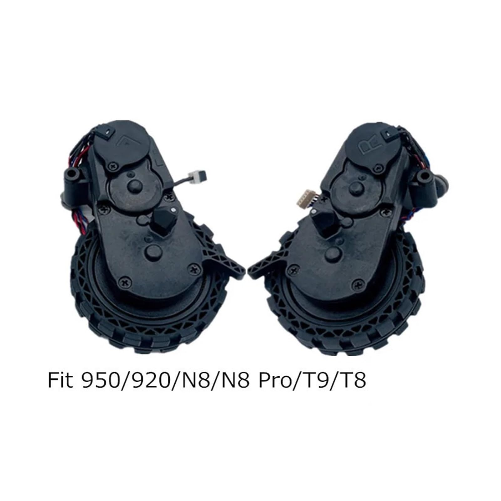 Wheels Left Or Right. Compatible For DEEBOT OZMO 950/920/ N8/ N8 Pro/ T9/ T8 Robot Vacuum Cleaner Accessory Spare Parts(Left wheel L)