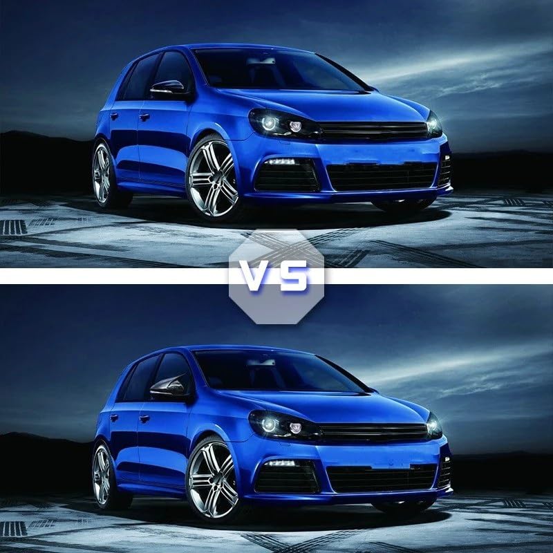 Couvercle de rétroviseur VW Scirocco Passat finition noire aérodynamique