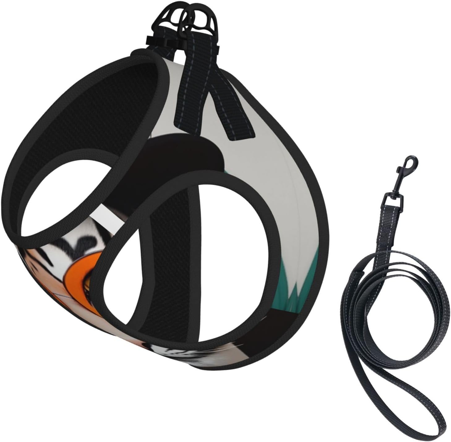 Tiger People Pet Vest Small Size Dog Harness and Leash Set for Training, Reflective & Adjustable with Accessories Medium
