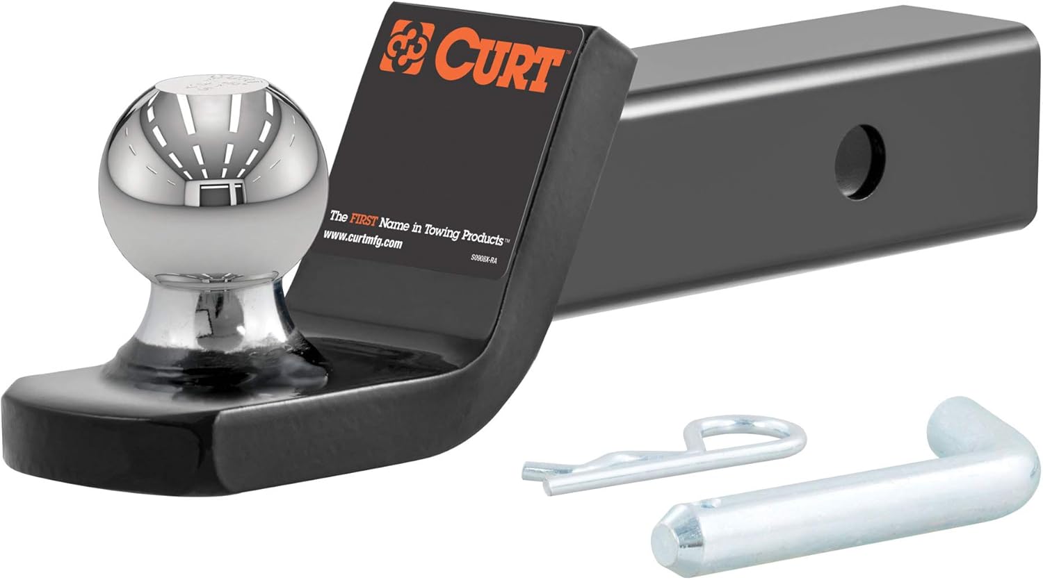CURT 45134 Fusion Trailer Hitch Mount with 2-Inch Ball