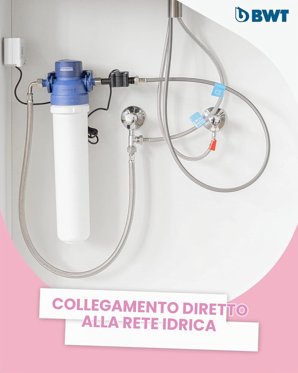 BWT MyAQUA Protect Cartuccia del filtro | Cartuccia del filtro dell'acqua | filtra Cloro, Piombo e Rame Mixxo, AQA drink e MyAQUA Testine filtranti