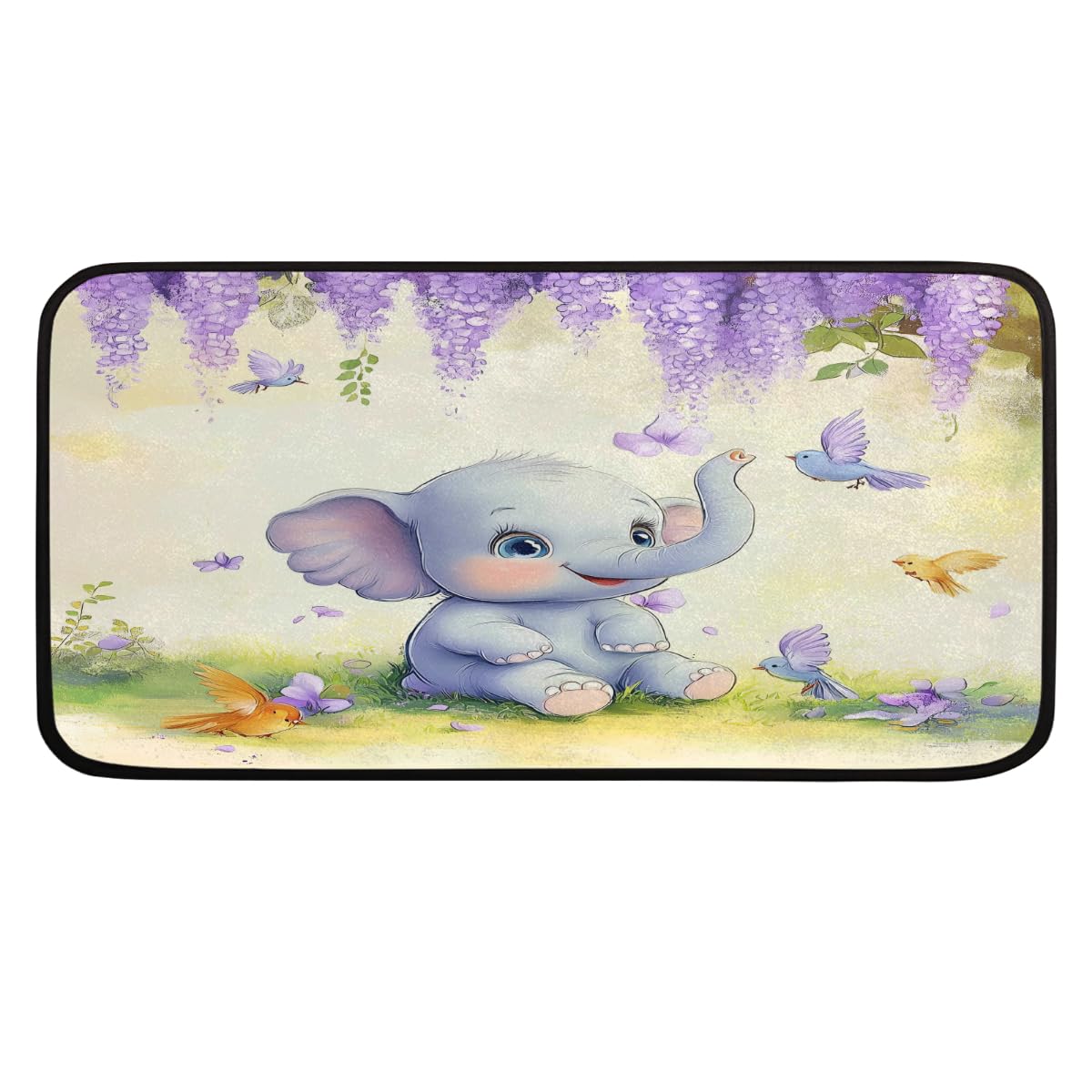 Tapis de cuisine absorbant lavable contre les glissades et la fatigue