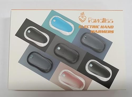Miniatura 10 de Paquete de 2 calentadores de manos recargables de 5200 mAh, calentadores de manos portátiles eléctricos 2 en 1, calentador de bolsillo portátil