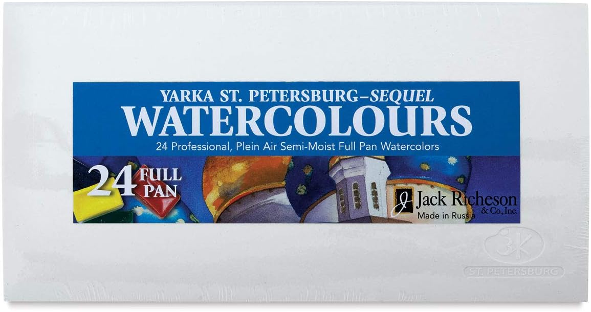 Yarka St. Petersburg Orig Watercolor Set 24