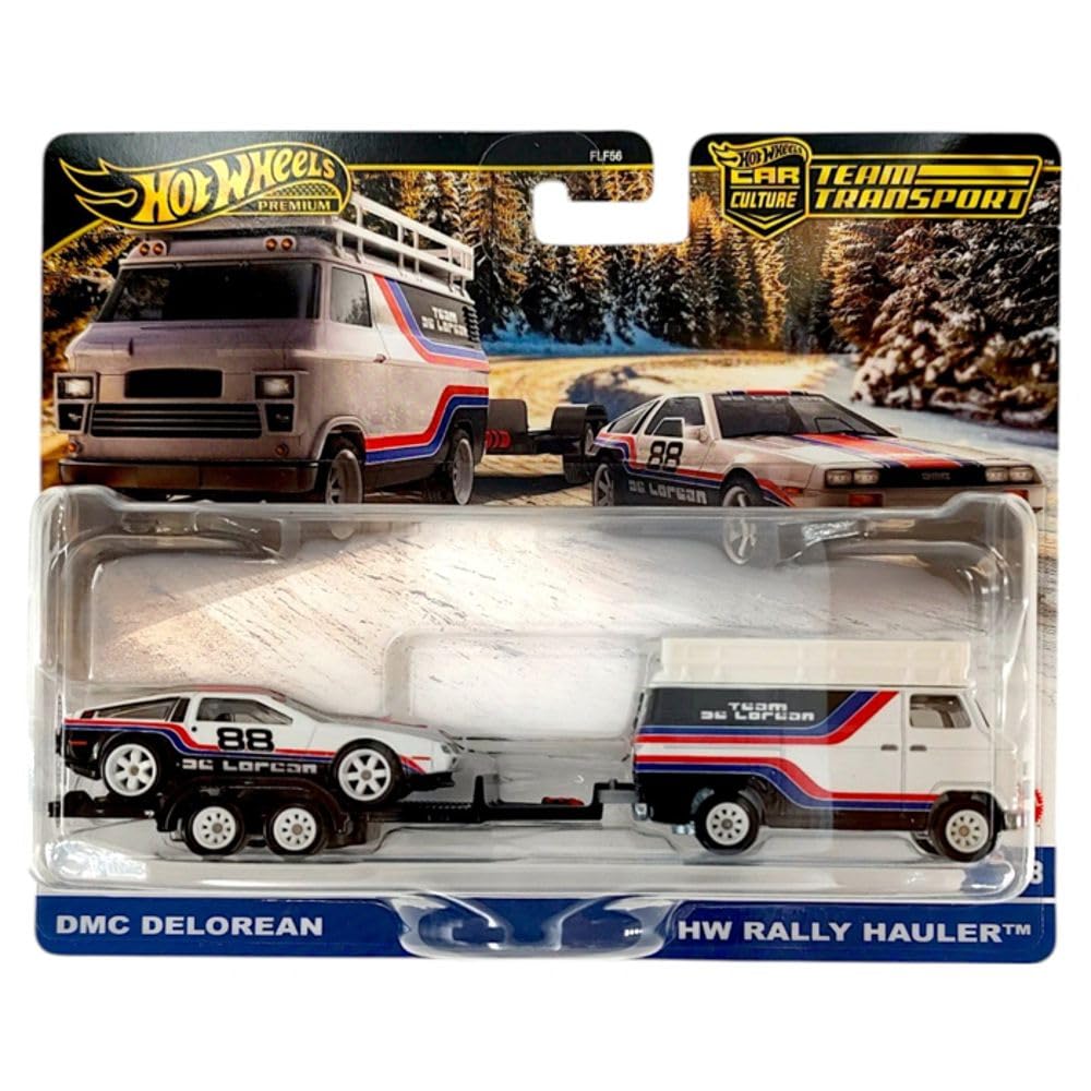 Amazon.com: Hot Wheels Delorean DMC12 Auto Conveyor