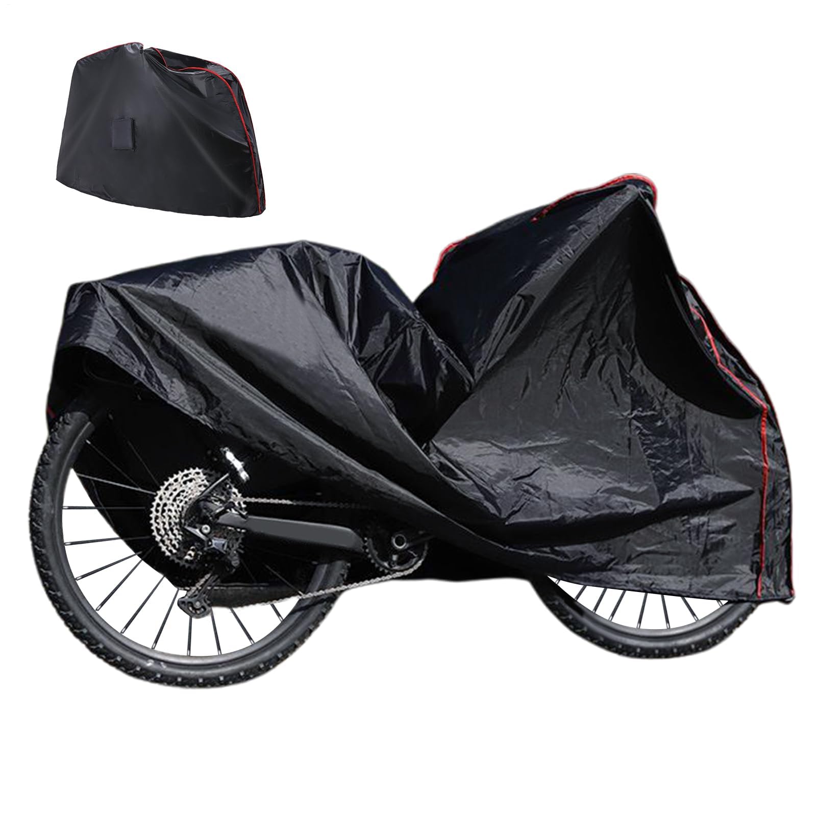 Funda para bicicleta eléctrica impermeable y robusto refugio de invierno exterior 8
