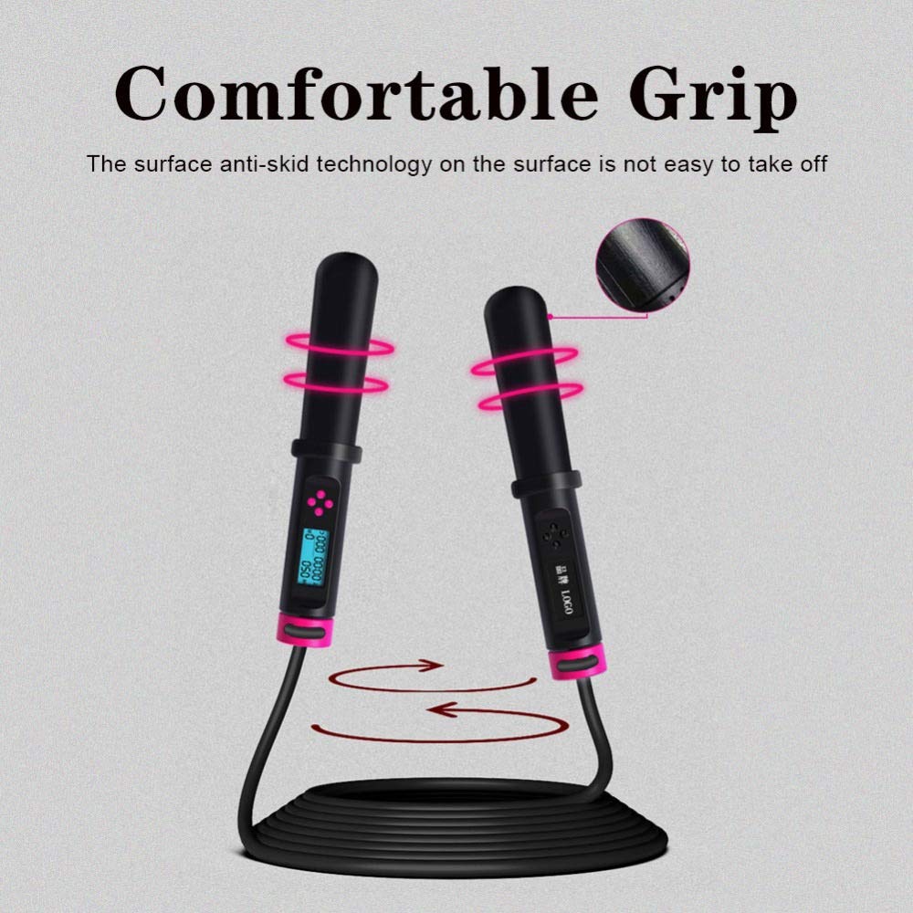 Smart Jump Rope Calorie Conteggio Elettronico Saltare Fitness Perdita di Peso Esercizio Attrezzature