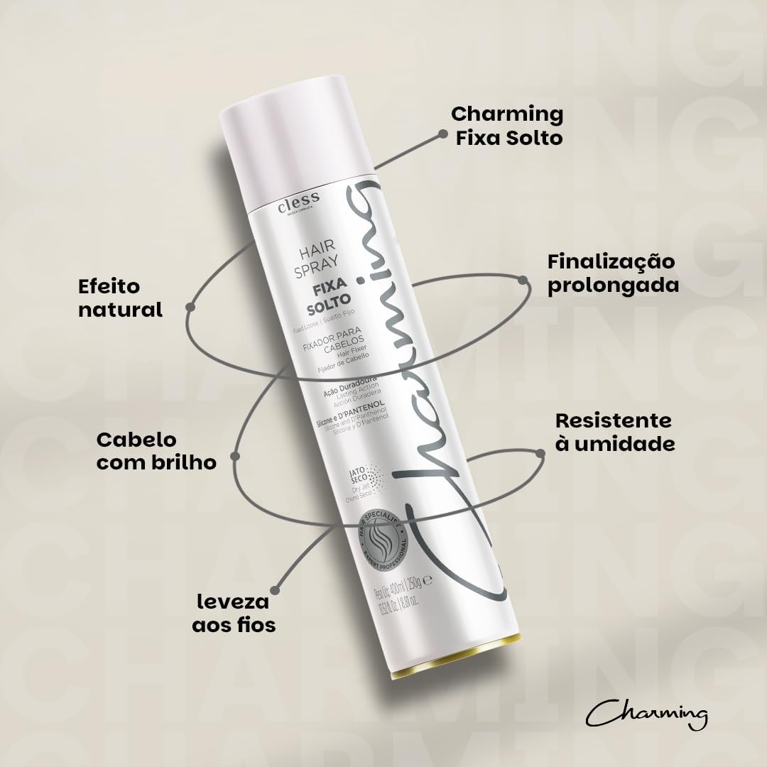 Cless - Hair Spray Fixador Charming 150Ml Normal