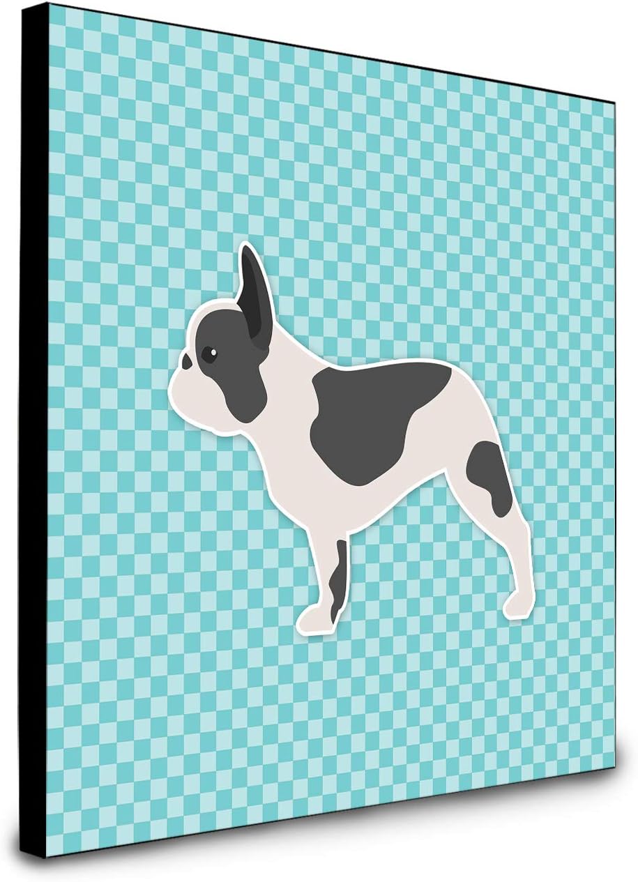 特別価格caroline S Treasures フレンチブルドッグ チェッカーボード ブルー アートワークパネル 壁装飾 マルチカラー好評販売中 Lrbupox1z5 ゲーム おもちゃ Beacondinernj Com