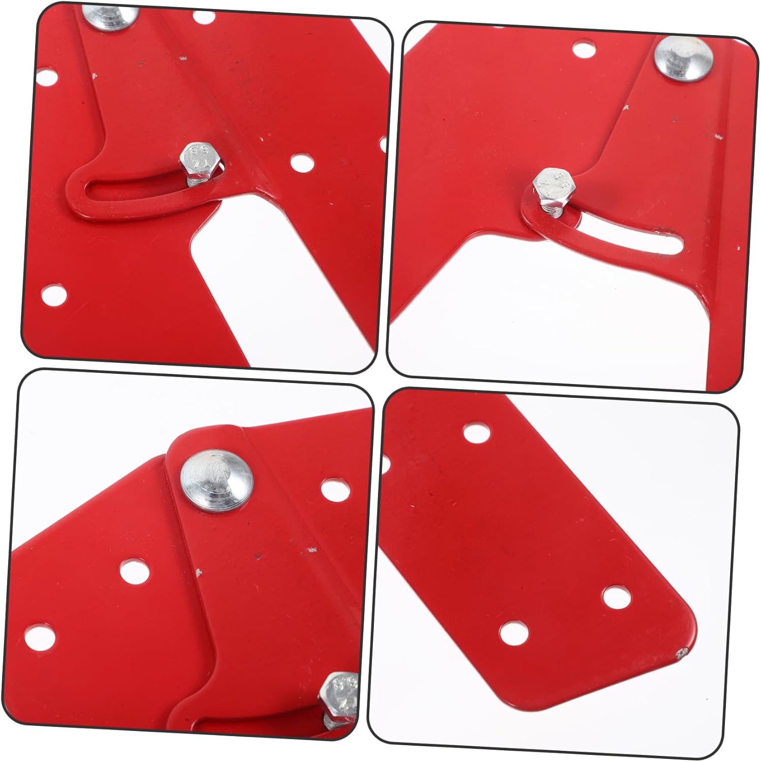 2pcs Attic Ladder Hinges Durable Folding Ladder Joint Lightweight Step Accessories Easy Installation for Various Types for Home and Office Use