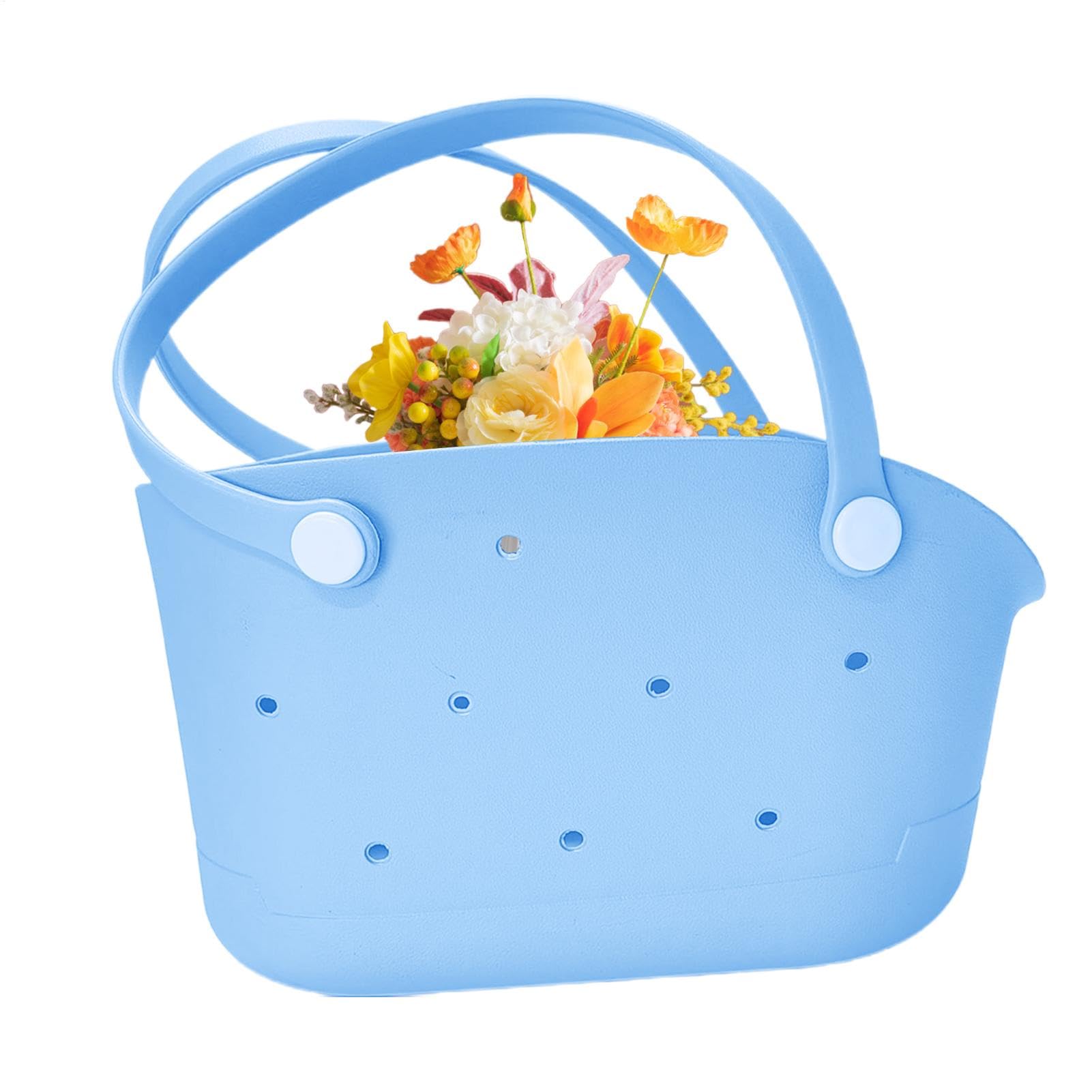Pequeña bolsa de goma, bolso Eva Tote Viaje de la playa Bolsa impermeable