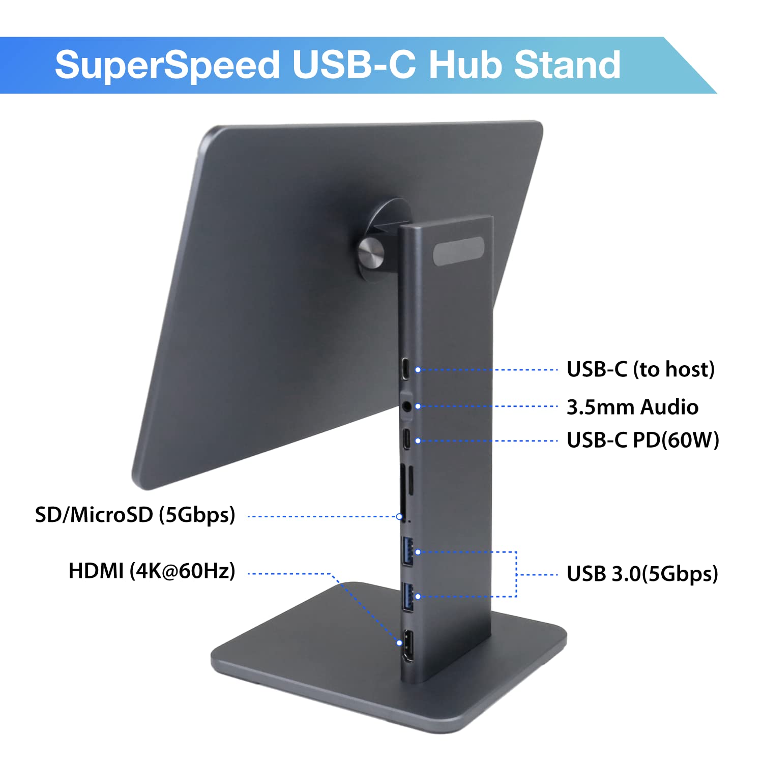 Amazon.com: Expert Connect Magnetic iPad Stand Hub Docking Station