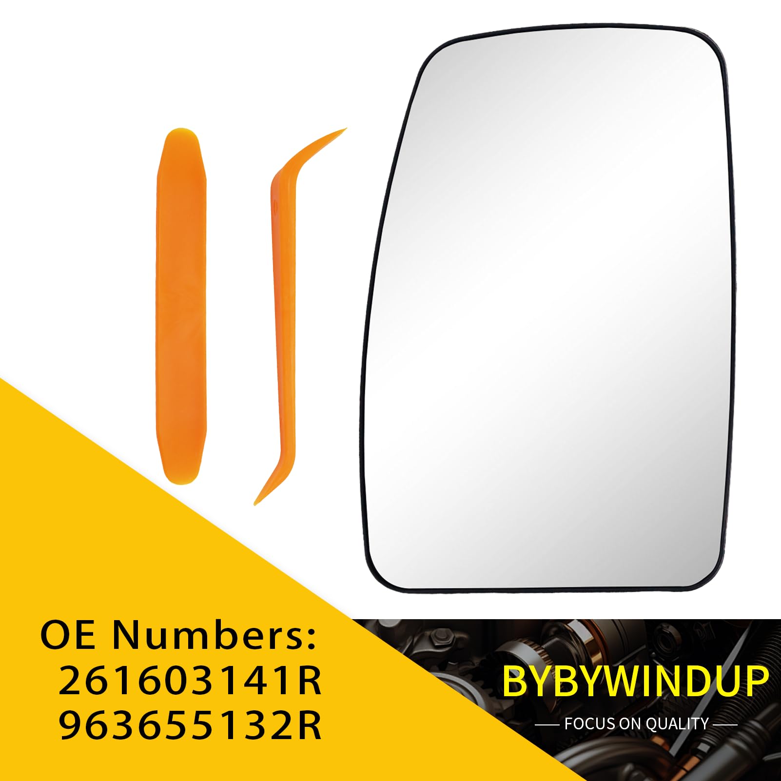 Espejo retrovisor exterior convexo climatizado LH lado izquierdo compatible con Renault Master 3 DCi Nissan NV400 Opel Movano B CDTi Repuesto para 963662420R