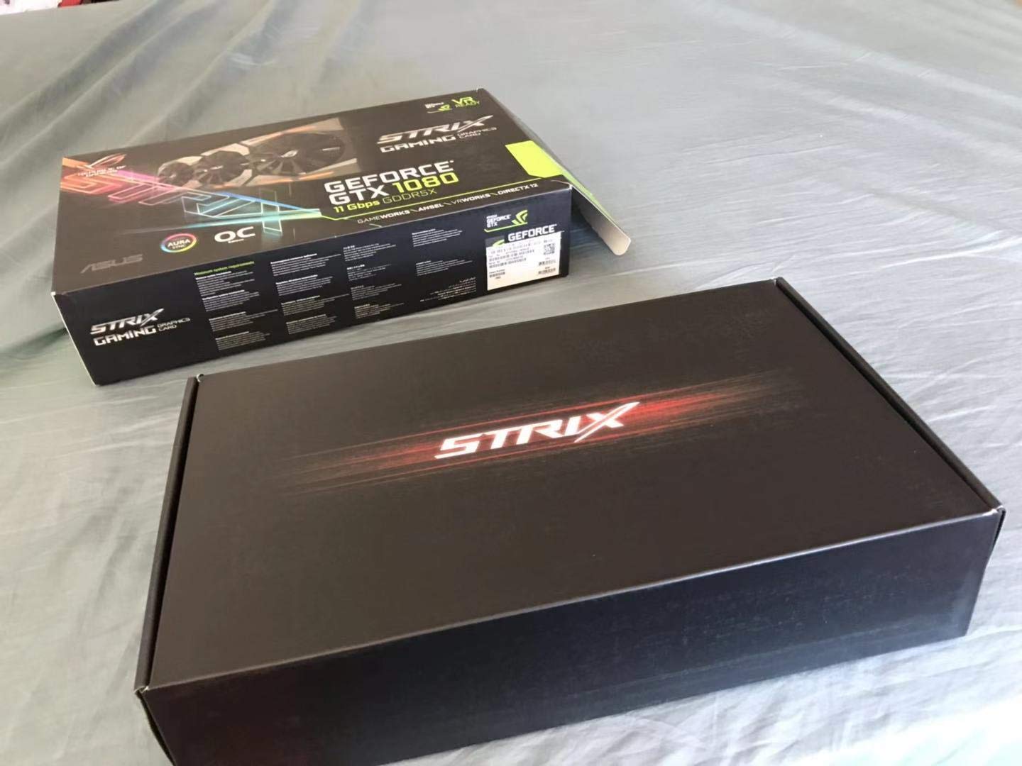 ASUS ROG STRIX-GTX1080-A8G-GAMING 箱あり！ ASUS R.O.G. STRIX GTX1080 8GB GDDR5X