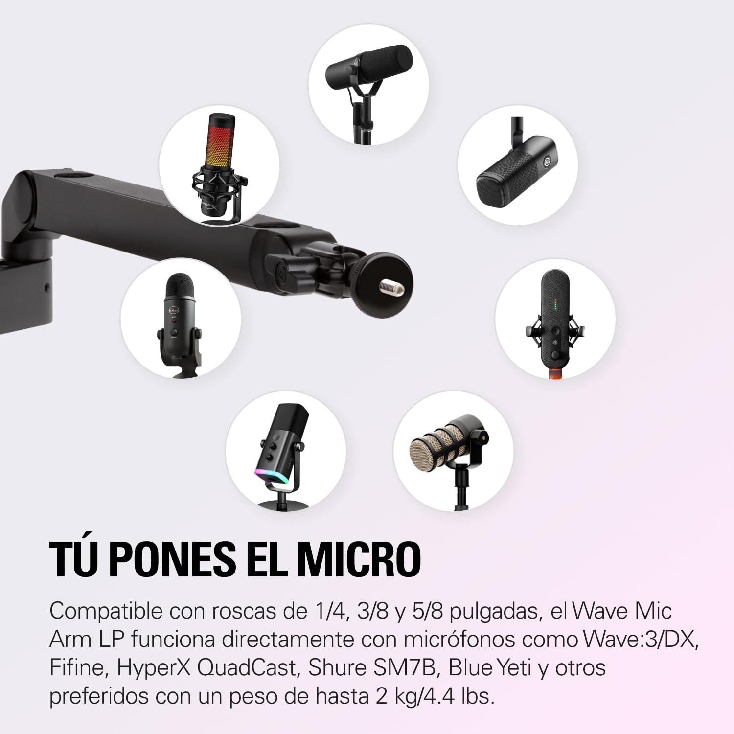 Elgato Wave Mic Arm LP - Low Profile Boom Arm