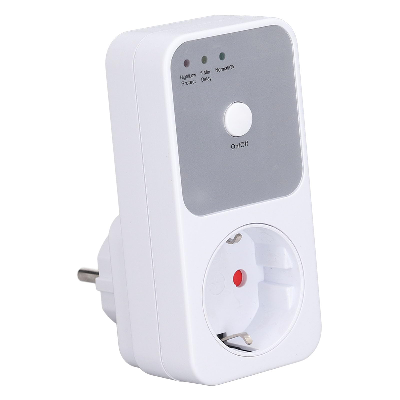 Protección contra Sobretensiones Frigorífico, 175‑260 V Enchufe UE Lavadora 230 V Protección contra Sobretensiones Multifunción Fácil Instalación para Oficina