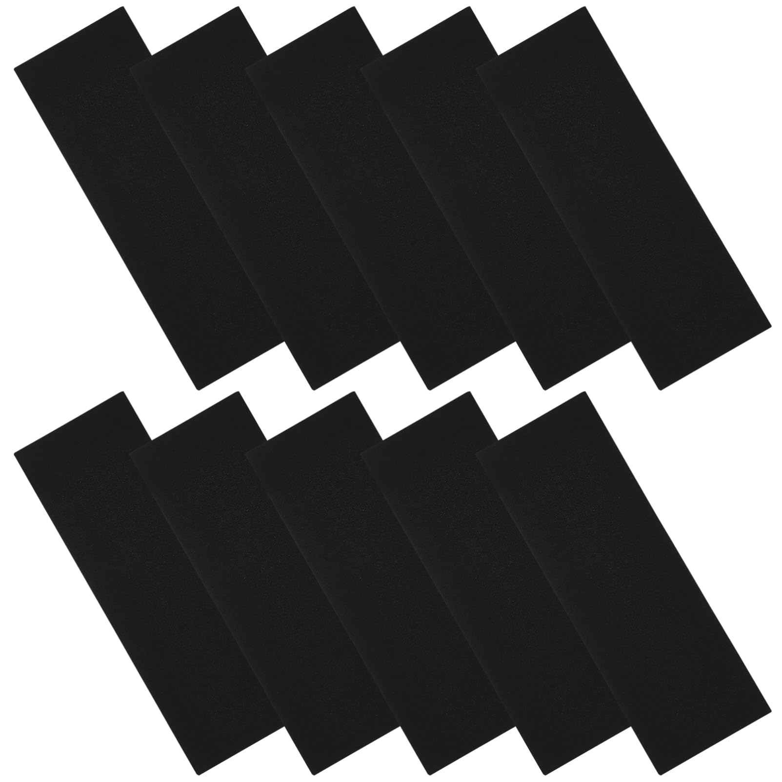Toyvian 5sets Schaum Grip Tape Skateboard Zubehör rutschfeste Grip Tape Für Spielzeug Skateboard 10 Stücke * 5