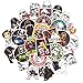 50pcs Star Wars Harajuku Starry Sky Pegatinas Impermeable PVC Portátil Guitarra Monopatín Equipaje Papelería Casco Etiqueta Niña Niño Niños Juguetes
