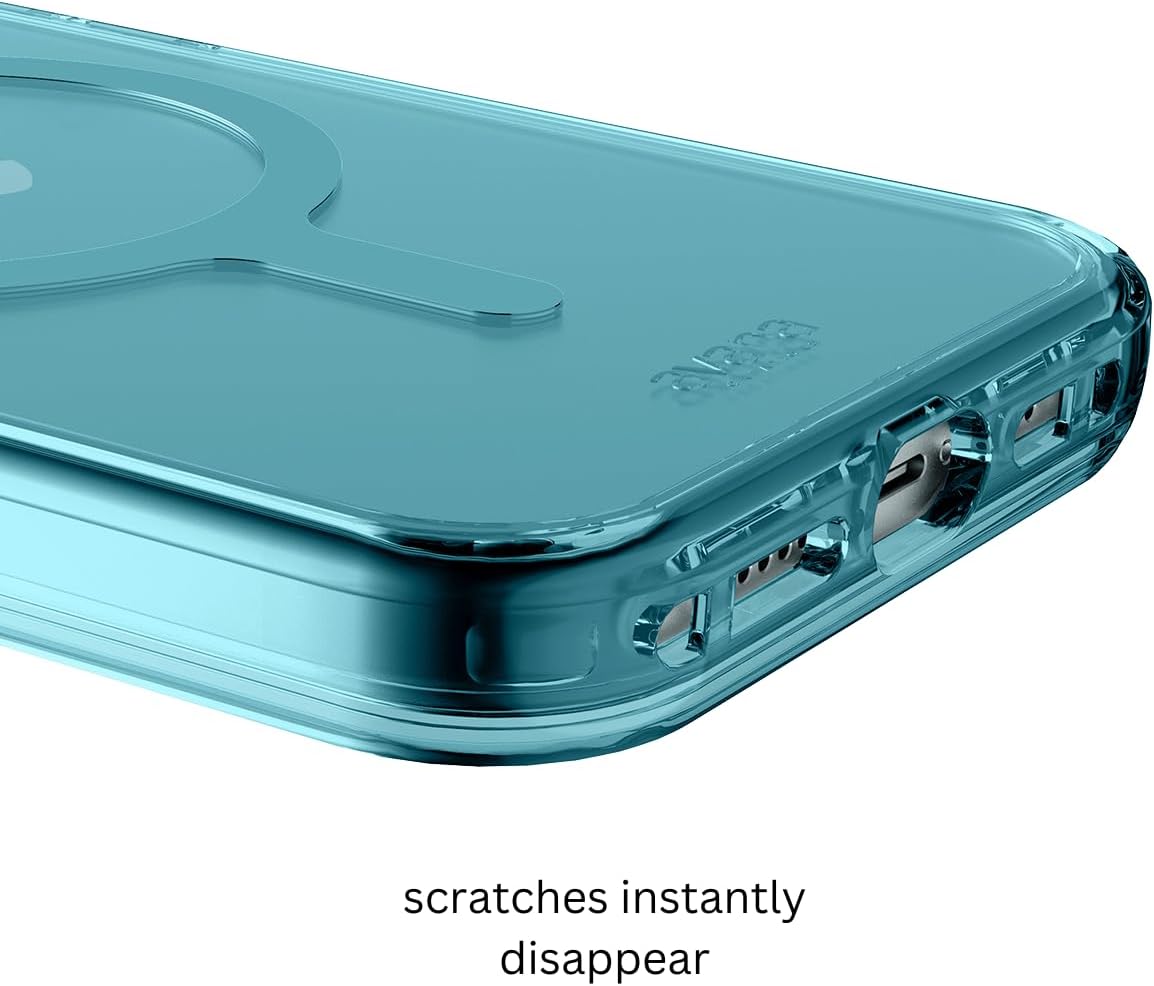Avana Creation - ice Sky case for Apple iPhone 15 (6.1"), Classic Clear Phone Case, Compatible with MagSafe, Anti-Yellowing, Self-Healing, Shockproof Slim Cover & Ultra Sensitive Buttons