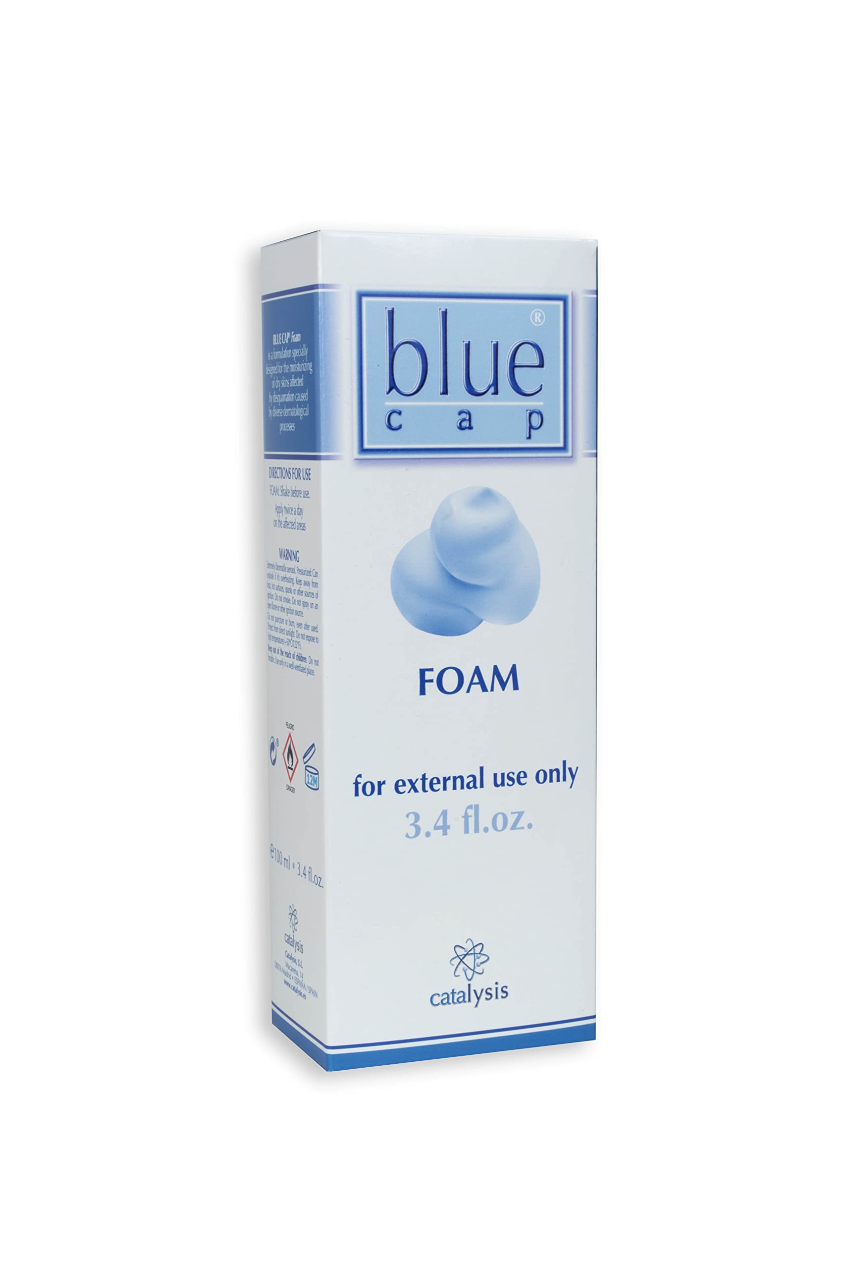Blue Cap Nemlendirici Köpük Krem 100 ml - Kaşıntı ve Kızarıklık Karşıtı - Kortizonsuz
