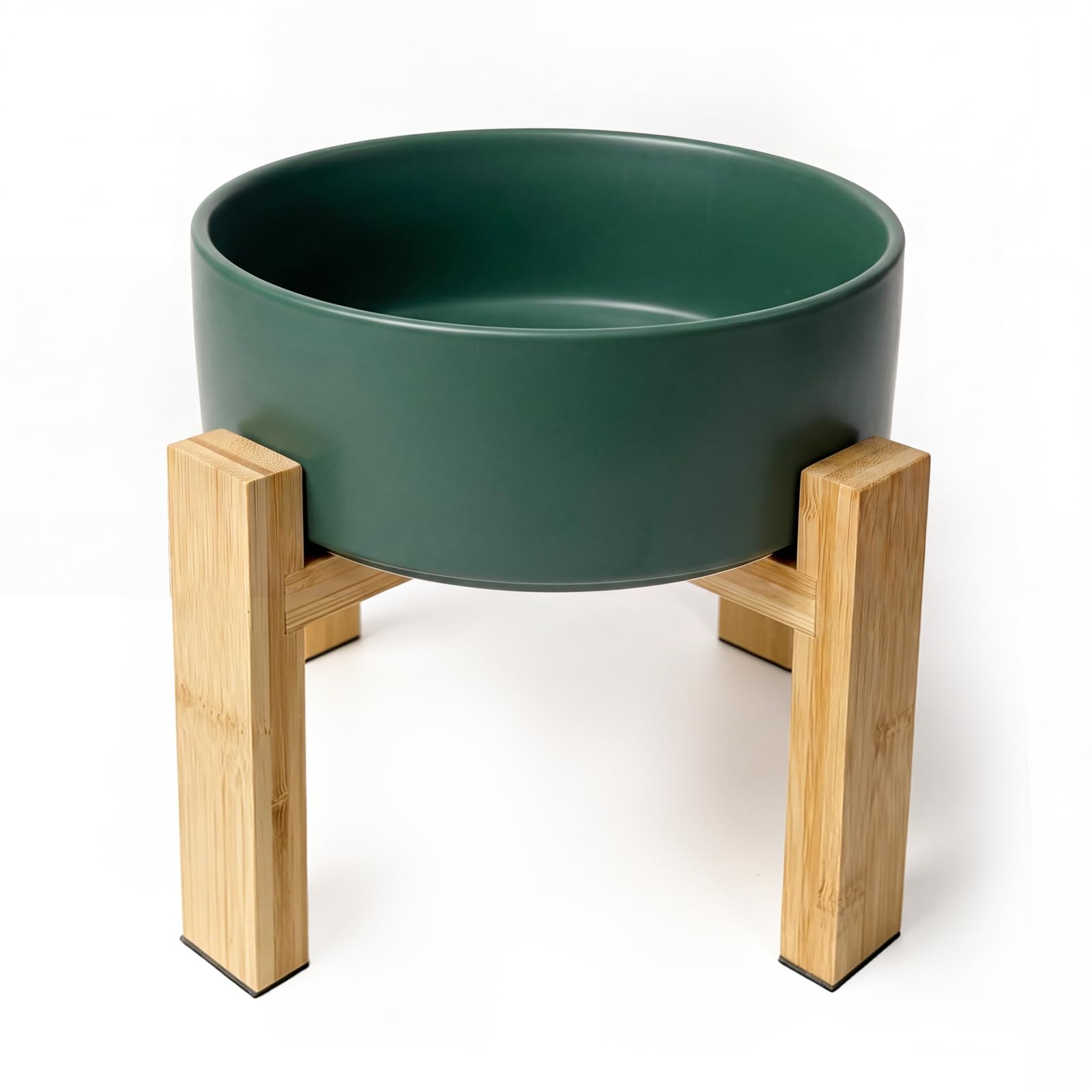 Gamelles surélevées pour chiens de grande taille – Support de gamelle surélevée en céramique – Gamelles d'eau et gamelles de nourriture pour chien – Lourdes ou sans renversement – Gamelle pour animal