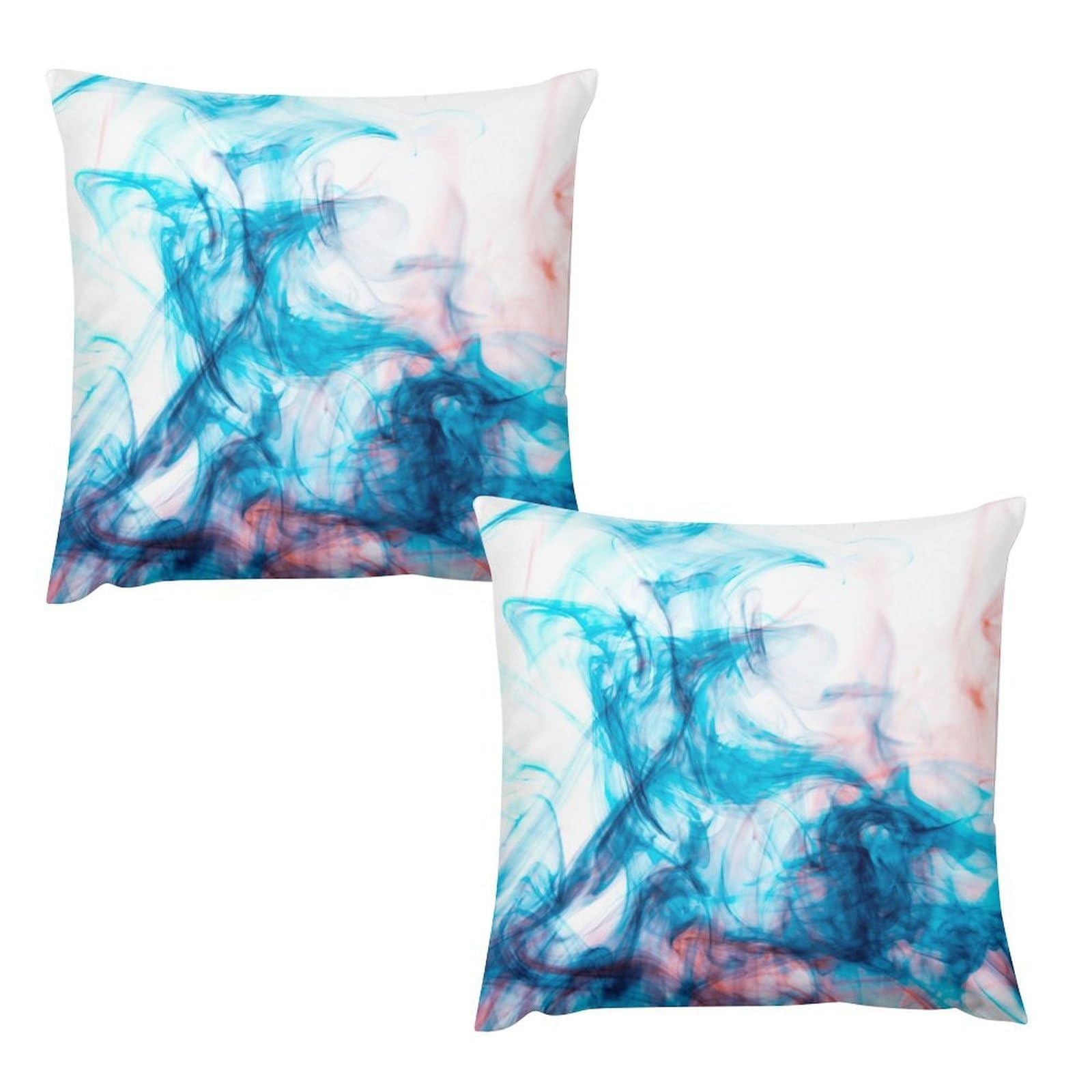Housse de coussin douce lot de 2 pour rénover canapé salon